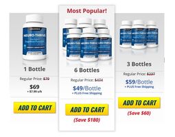 How much does the Neuro-Thrive supplement cost?