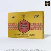 Royal Honey VIP single sachet 3D product image for male enhancement