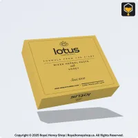 Close-up 3D image of Lotus Premium Honey for male vitality