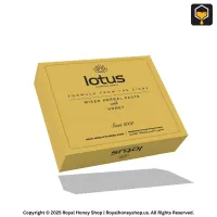 Golden Lotus Premium Honey 3D model showcasing the packaging detail