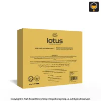 Rendered display of Lotus Premium Honey pack promoting sexual energy