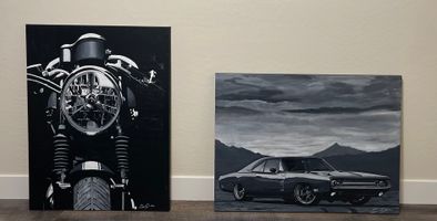 Each painting is a piece capturing the personality of the vehicles I paint  - #3