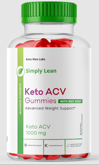 Simply Lean Keto ACV Gummies: Ignite Your Metabolism, Ignite Your Life