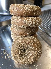 Einkorn Sesame Muffins