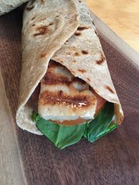 Einkorn Flatbread Wrap