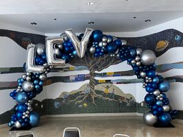 Organic Balloon Arch 25' Long, 3 Colors