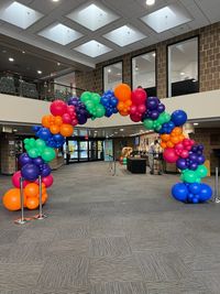 Organic Balloon Arch 25' Long, 4 Colors