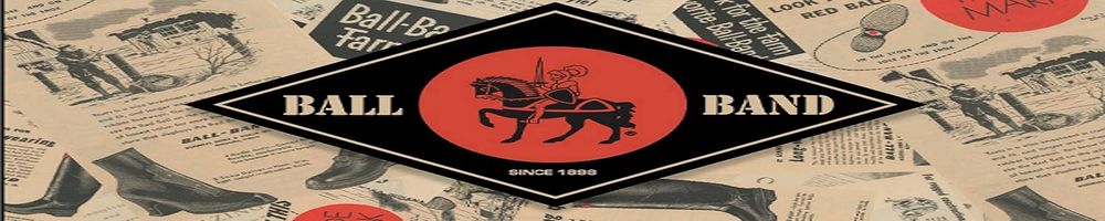 the logo of Ball Band Shoes