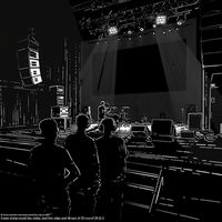 Images of enough front of house gear to look like LED World along with FOH
