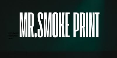 Mr. Smoke Prints