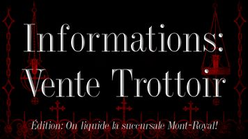 Vente Trottoir 2026