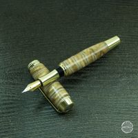 pen from stabilized mammoth tooth