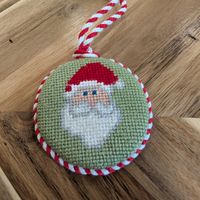 Santa ornament