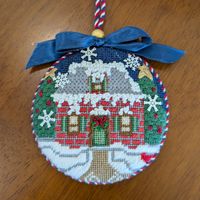 Christmas house ornament