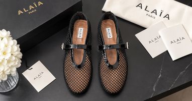 Alaïa Shoes: What Makes the Fishnet Ballerina Flats Stand Out?