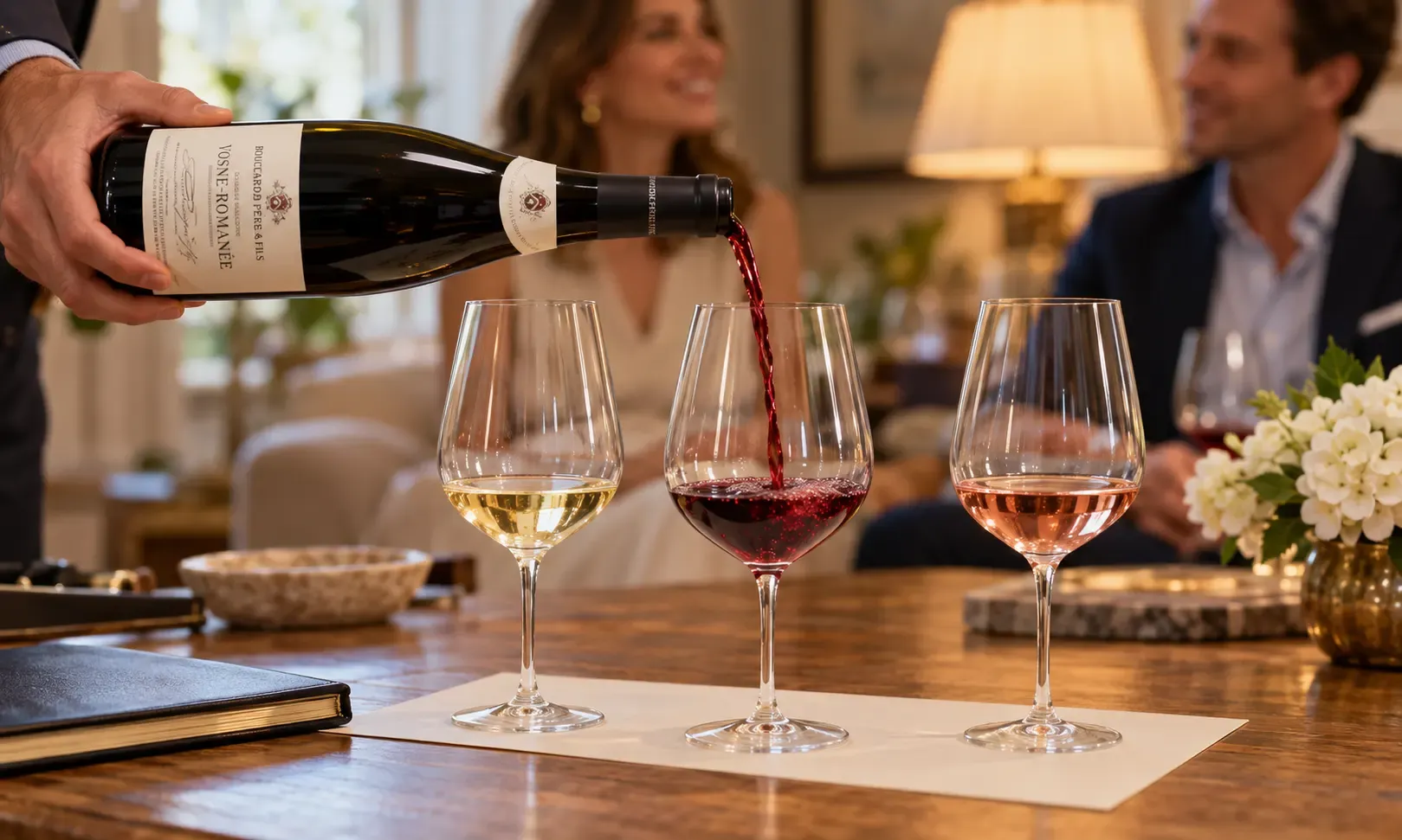 Private wine tasting and wine event experience