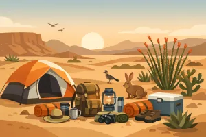 Desert Camping Gear List for Easy Trips