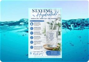 <p>Staying Hydrated</p>