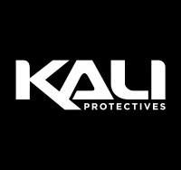 Kali Protectives white logo with black background