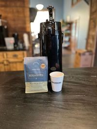 Free coffee while you shop
