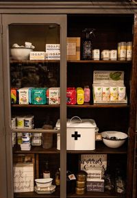 Display of first aid products
