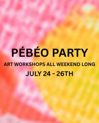 The Revival is so excited to announce our Pébéo Party art workshops all weekend long! July 24th to 26th weekend schedule is as follows. Opening Night: "sip and create" party! Friday, July 24th from 6:30pm to 8:30pm. This is free to attend. Have a glass of wine and come play with the art supplies! The four workshops will cost a purchase of a $5 gift card per workshop. On Saturday, July 25th from 10:00am to 12:00pm, Colorex watercolour inks. From 2:00pm to 4:00pm, Lino Printing. On Sunday, July 26th from 10:00am to 12:00pm, Lino Printing. From 2:00pm to 4:00pm, Oil and Acrylic markers, and indoor spray paint. The address is 1165 Cannon Street East