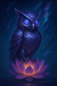 The Owl And Lotus