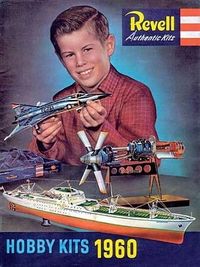1960s Revell Model Aircraft Kit