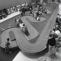 1950s Slot Car Track