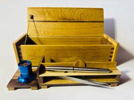 coffret en chêne massif multi usages. Sevy Créations Bois, artisanat suisse