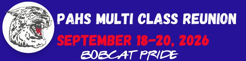 PAHS Multi- Class Reunion
