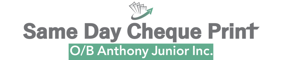 Same Day Cheque Print