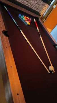 Pool table in the lounge at Dallas Vape Delivery & Lounge