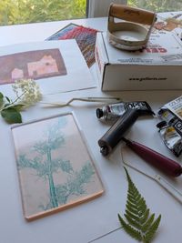 Gel Plate Printing workshop