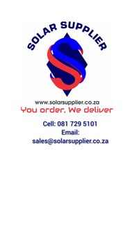 Rsa solar supplier