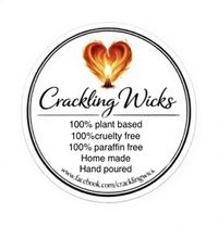 Crackling wicks
