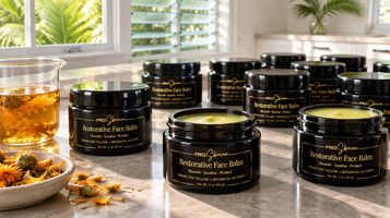 FRO Skincare Restorative Face Balm hand made with grass-fed tallow.