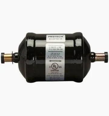HVAC liquid line filter drier
