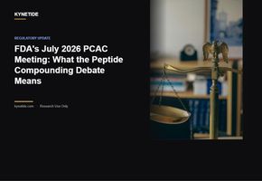 FDA's July 2026 PCAC Meeting: What the Peptide Compounding Debate Means for Researchers