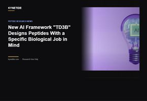 New AI Framework "TD3B" Designs Peptides With a Specific Biological Job in Mind