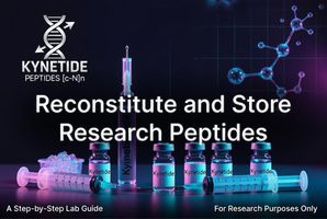 How to Reconstitute and Store Research Peptides: A Step-by-Step Lab Guide