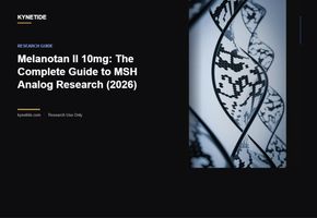 Melanotan II 10mg: The Complete Guide to MSH Analog Research (2026)