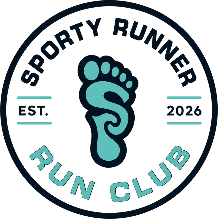 Sporty Runner Run Club badge