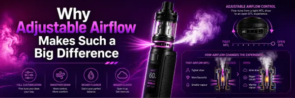 Why Adjustable Airflow Makes Such a Big Difference