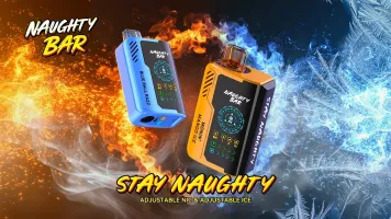 Naughty Bar Review: 50,000 Puffs, Adjustable Power, Ice & Airflow