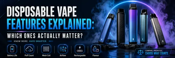 Disposable Vape Features Explained: Which Ones Actually Matter?