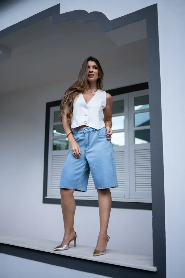 Bermuda Jorts, Lavagem Clara