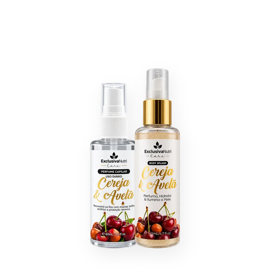 Cherry and Hazelnut hair perfume and body splash