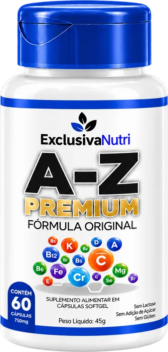 A-Z Premium multivitamin and mineral softgels