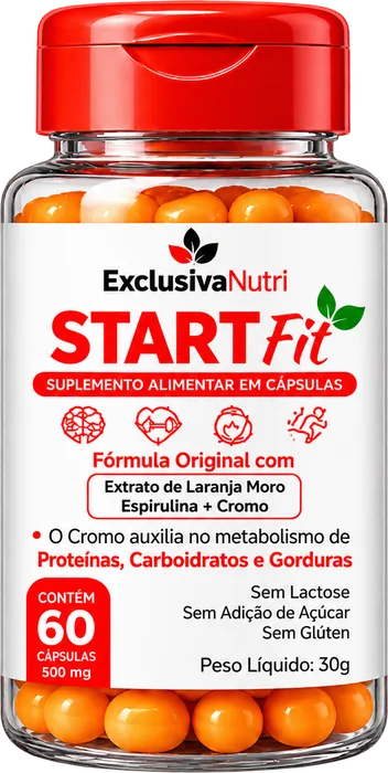 Start Fit capsules with Moro orange extract